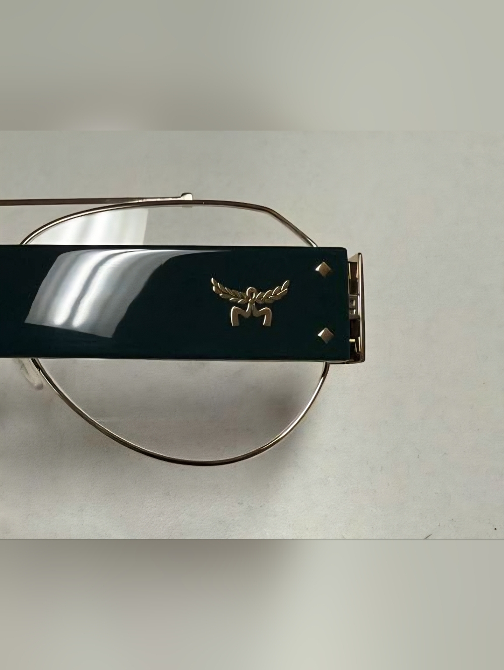 MCM MW5001, Men's Eyewear Frame  with Black and Gold Frame, Size58X14X145 - Picture 7 of 10